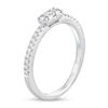 Thumbnail Image 2 of 1/4 CT. T.W. Rectangle Multi-Diamond Band in 14K White Gold (H-I/I1-I2)