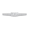 Thumbnail Image 3 of 1/4 CT. T.W. Rectangle Multi-Diamond Band in 14K White Gold (H-I/I1-I2)