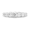 Thumbnail Image 3 of 1 CT. T.W. Diamond Graduating Seven Stone Ring in 14K White Gold (H-I/I1)