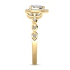 Thumbnail Image 2 of 1/2 CT. T.W. Pear-Shaped Diamond Frame Vine Shank Engagement Ring in 14K Gold