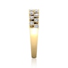 Thumbnail Image 3 of 1/2 CT. T.W. Diamond Checkered Double Row Band in 10K Gold
