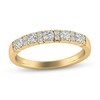 Thumbnail Image 1 of 3/8 CT. T.W. Diamond Alternating Duos Band in 10K Gold