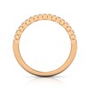 Thumbnail Image 2 of 1/5 CT. T.W. Diamond Zig-Zag Duos Band in 10K Rose Gold
