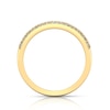 Thumbnail Image 2 of 1/3 CT. T.W. Diamond Edge Slanted Duos Band in 10K Gold