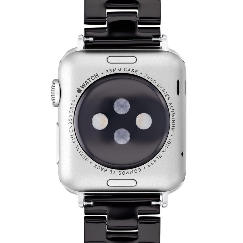 Ladies' Coach Apple Black Tortoise Signature C Resin Bracelet (Model: 14700232)