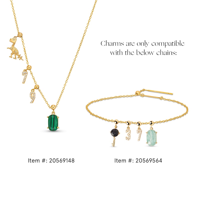 Main Image 2 of PDPAOLA™ at Zales Apple Bead Charm in Sterling Silver with 18K Gold Plate