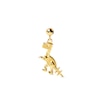 Thumbnail Image 1 of PDPAOLA™ at Zales Cubic Zirconia Skeleton Dinosaur Bead Charm in Sterling Silver with 18K Gold Plate