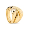 Thumbnail Image 4 of PDPAOLA™ at Zales Cubic Zirconia Stack Ring Set in Sterling Silver with 18K Gold Plate