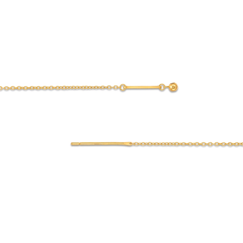 Main Image 3 of PDPAOLA™ at Zales Adjustable Cable Chain Charm Bracelet in Solid Sterling Silver with 18K Gold Plate