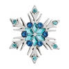 Thumbnail Image 4 of Ladies' Citizen Eco-Drive® Disney Frozen Crystal Accent Watch with Light Blue Dial and Pin Box Set (Model: FE7091-61W)