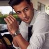 Thumbnail Image 1 of Men's Bulova Special Edition Latin GRAMMY® Two-Tone Watch with Textured Dial (Model: 98A309)