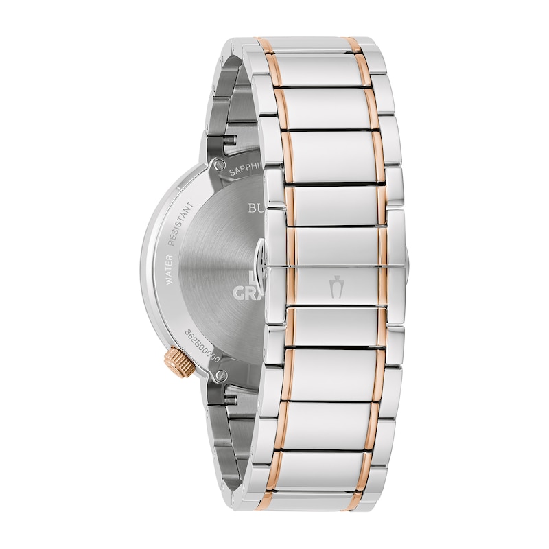Men's Bulova Special Edition Latin GRAMMY® Two-Tone Watch with Textured Dial (Model: 98A309)
