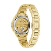 Thumbnail Image 3 of Ladies' Bulova Sutton Gold-Tone Watch with Mother-of-Pearl Dial and Skeleton Heart (Model: 97L172)