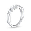 Thumbnail Image 3 of 1 CT. T.W. Certified Lab-Grown Diamond Five Stone Band in 10K White Gold (F/SI2)