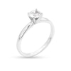 Thumbnail Image 2 of 1/2 CT. Diamond Solitaire Engagement Ring in 10K White Gold (I/I3)