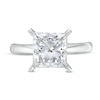 Thumbnail Image 3 of 3 CT. Princess-Cut Certified Lab-Grown Diamond Solitaire Engagement Ring in 14K White Gold (I/SI2)