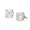 Thumbnail Image 1 of 1/3 CT. T.W. Certified Lab-Grown Diamond Solitaire Stud Earrings in 10K White Gold (I/SI2)