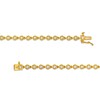 Thumbnail Image 3 of 1-1/3 CT. T.W. Certified Lab-Grown Diamond Spaced Line Bracelet in 10K Gold (I/I1)