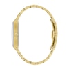 Thumbnail Image 2 of Men's Bulova Quadra Marc Anthony Diamond Accent Gold-Tone Watch with Black Square Dial (Model: 97D132)