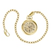 Thumbnail Image 1 of Men's Bulova Sutton Gold-Tone Pocket Watch with Skeleton Dial (Model: 97A178)