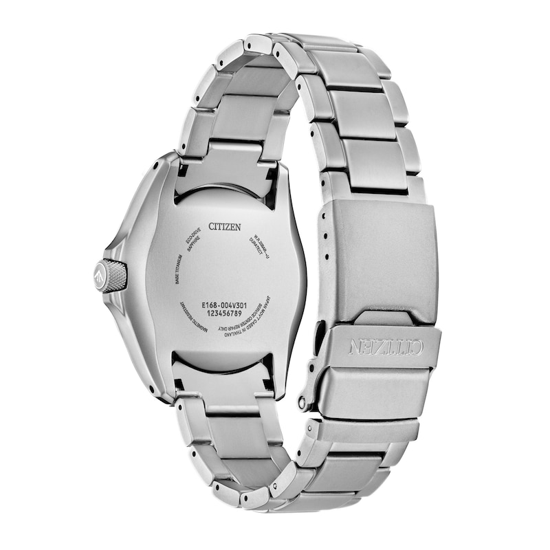 Main Image 3 of Men's Citizen Eco-Drive® Promaster Dive Super Titanium™ Watch with Green Dial (Model: BN0241-59W)