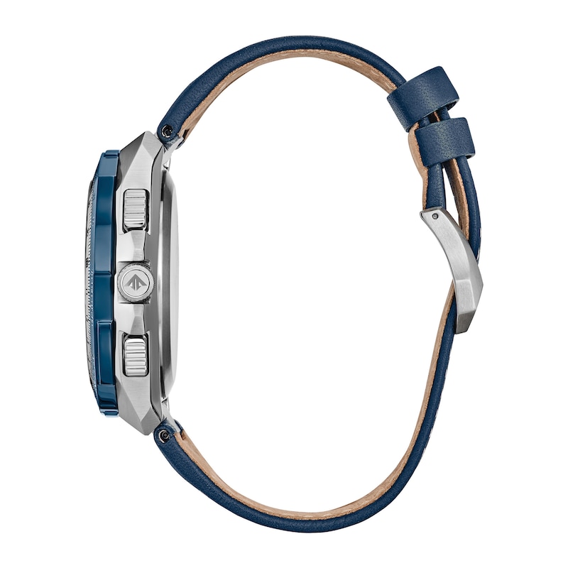 Main Image 2 of Men's Citizen Eco-Drive® Promaster Air Skyhawk A-T Chronograph Blue Strap Watch with Blue Dial (Model: JY8148-08L)