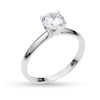 Thumbnail Image 3 of 1 CT. Certified Lab-Grown Diamond Solitaire Engagement Ring in 14K White Gold (I/SI2)