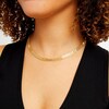 Thumbnail Image 2 of 6.3mm Bismark Chain Necklace in Hollow 10K Gold - 18"