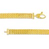 Thumbnail Image 3 of 6.3mm Bismark Chain Necklace in Hollow 10K Gold - 18"