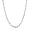 Thumbnail Image 1 of 4.0mm Rope Chain Necklace in Solid Sterling Silver  - 22"