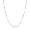 Thumbnail Image 1 of 3.0mm Box Chain Necklace in Solid Sterling Silver  - 24"