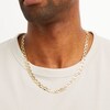 Thumbnail Image 2 of Men's 7.7mm Mariner Chain Necklace in Solid 14K Gold - 22"