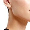 Thumbnail Image 2 of Swiss Blue Topaz Huggie Hoop Earrings in 10K Gold