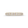Thumbnail Image 4 of 3/4 CT. T.W. Diamond Nine Stone Vintage-Style Anniversary Band in 14K Gold