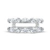 Thumbnail Image 2 of 1-1/2 CT. T.W. Marquise-Cut Certified Lab-Created Diamond Alternating Enhancer in 14K White Gold (F/VS2)