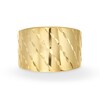 Thumbnail Image 4 of Grooved Multi-Row Band in 10K Gold - Size 7