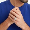 Thumbnail Image 2 of 1 CT. T.W. Certified Lab-Grown Diamond Squared Band in 14K White Gold (F/VS2)