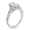 Thumbnail Image 2 of 1-3/4 CT. T.W. Marquise-Cut Certified Lab-Created Diamond Frame Engagement Ring in 14K White Gold (F/VS2)