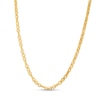 3.0mm Box Chain Necklace In Semi-Solid 14K Gold - 22