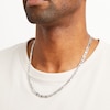 Thumbnail Image 2 of 6.2mm Diamond-Cut Valentino Chain Necklace in Solid Sterling Silver  - 22"
