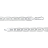 Thumbnail Image 3 of 6.2mm Diamond-Cut Valentino Chain Necklace in Solid Sterling Silver  - 22"