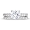 Thumbnail Image 4 of 3 CT. T.W. Certified Lab-Grown Diamond Bridal Set in 14K White Gold (F/VS2)