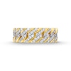 Thumbnail Image 4 of Men's 3/4 CT. T.W. Diamond Chain Ring in 14K Gold