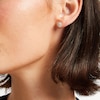 Thumbnail Image 2 of 1/2 CT. T.W. Diamond Frame Stud Earrings in 10K Gold (J/I2)