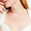 Thumbnail Image 2 of 1/2 CT. T.W. Multi Lab-Grown Diamond Pendant in 14K White Gold (F/SI2)