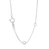 Thumbnail Image 3 of 1 CT. T.W. Cushion Multi Certified Lab-Grown Diamond Pendant in 14K White Gold (F/SI2)