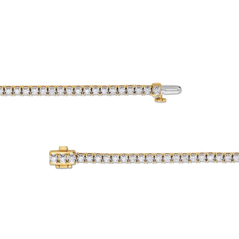 Main Image 2 of 2 CT. T.W. Diamond Tennis Bracelet in 10K Gold - 7.25"