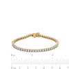 Thumbnail Image 3 of 2 CT. T.W. Diamond Tennis Bracelet in 10K Gold - 7.25"