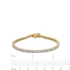 Thumbnail Image 2 of 3 CT. T.W. Diamond Tennis Bracelet in 10K Gold - 7.25"