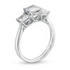 Thumbnail Image 3 of 2 CT. T.W. Cushion-Cut Certified Lab-Grown Diamond Past Present Future® Engagement Ring in 14K White Gold (F/VS2)